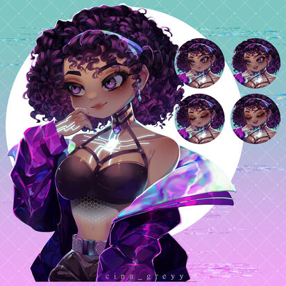 Laurelayne PNGTuber by @cinn_greyy On Twitter