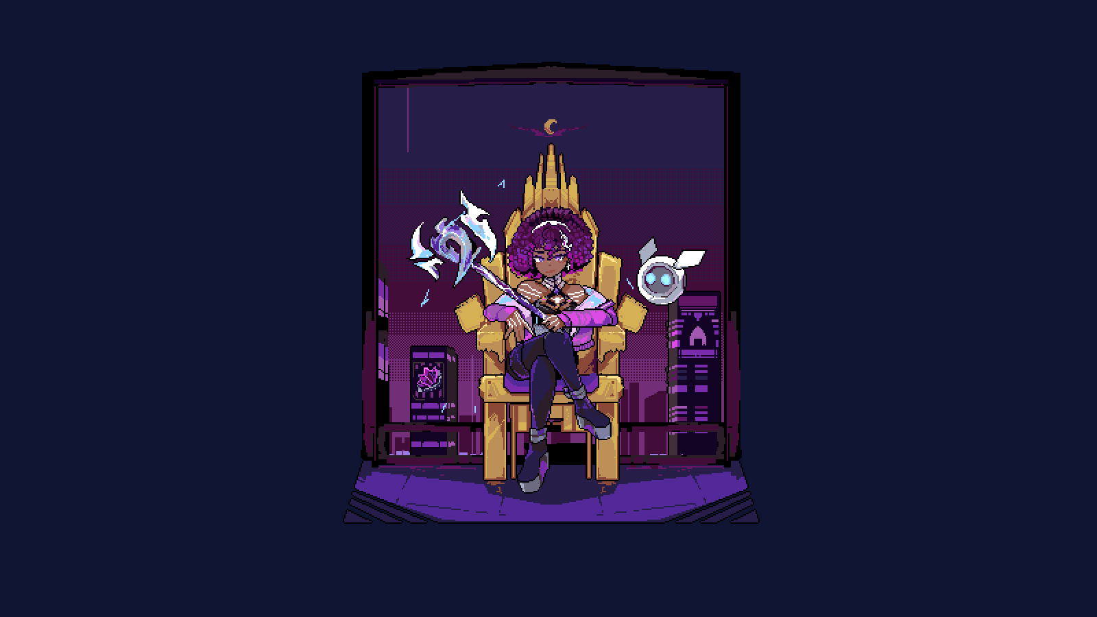 Laurelayne Throne Trophy Gif by @sarurun42 On Twitter